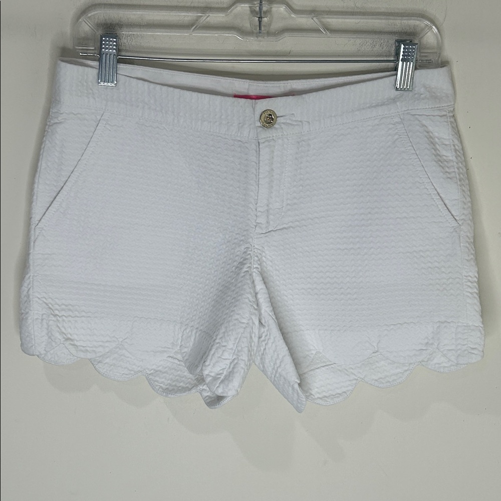 LILLY PULITZER Buttercup Shorts in Resort White Size 2 - Picture 14 of 14